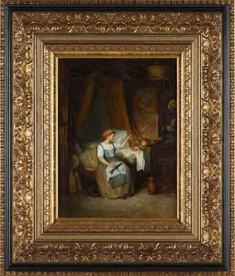 Беккер Адольф фон. Мать и дитя 